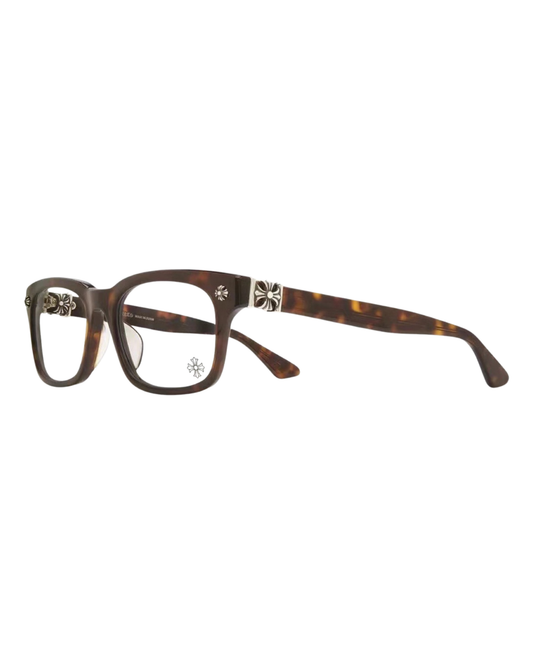 Chrome Hearts Cross Frames - "Tortoise Silver"