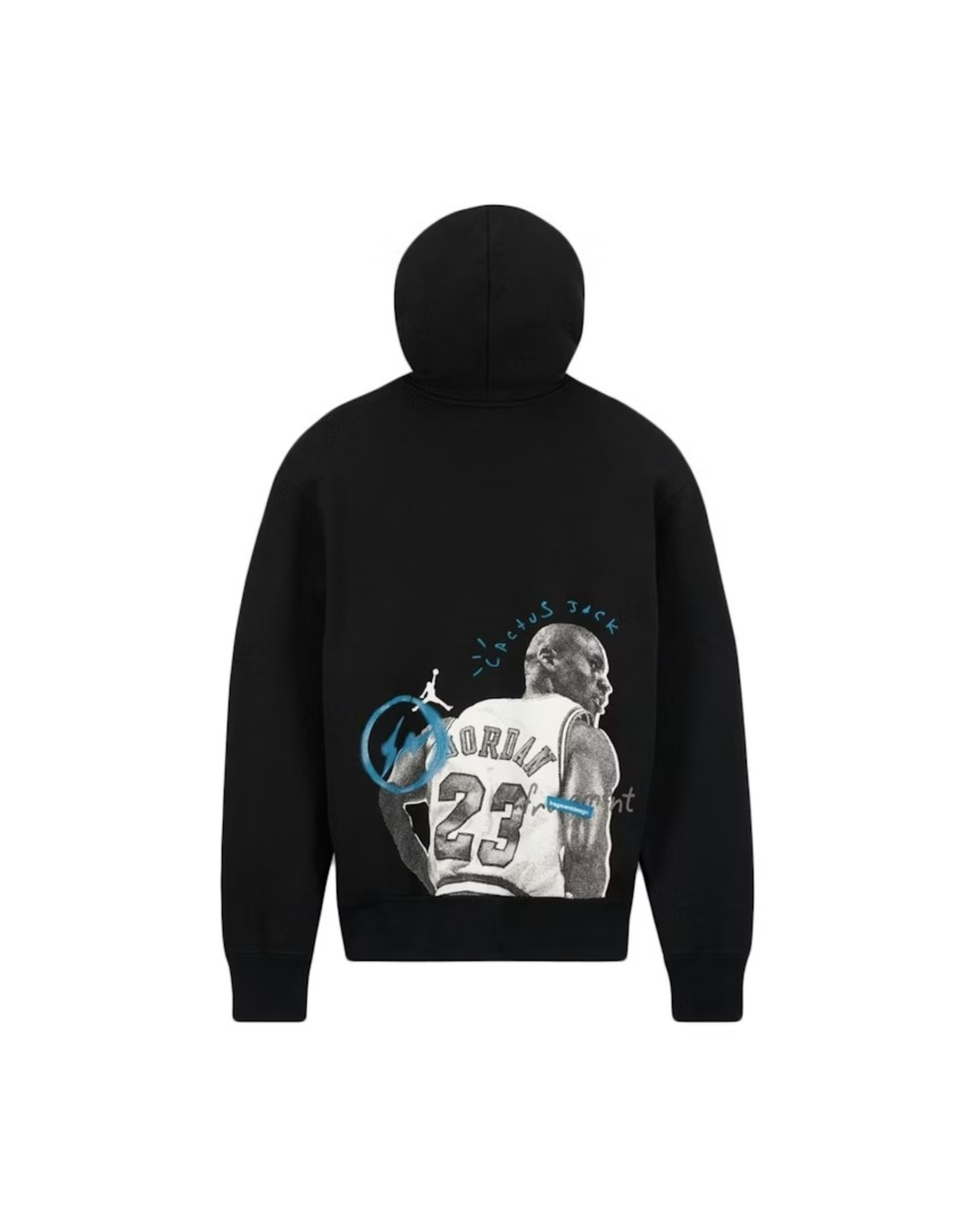 Travis Scott x Jordan x Fragment Hoodie - "Black"