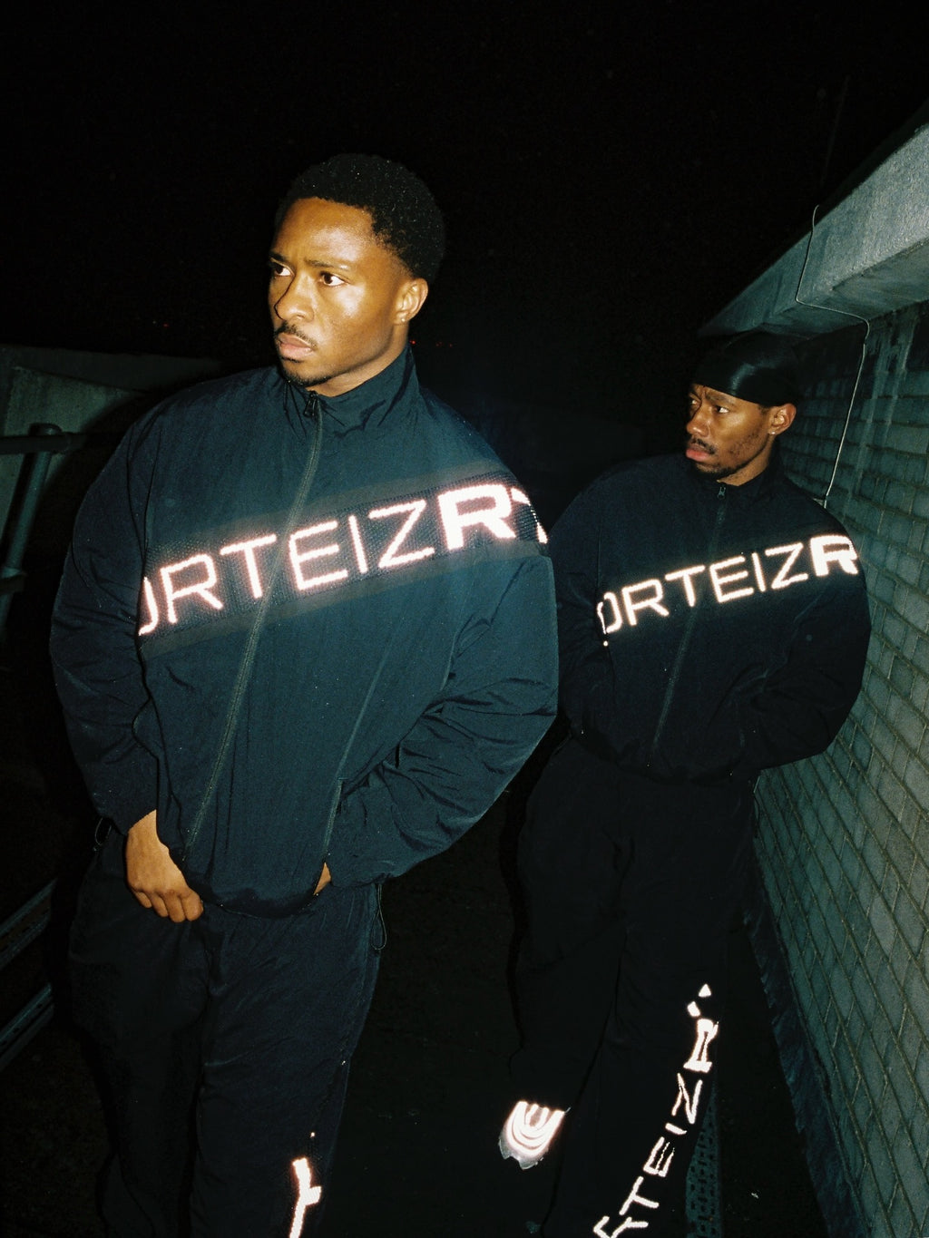 Corteiz Bias Panel Shuku Tracksuit - "Black"