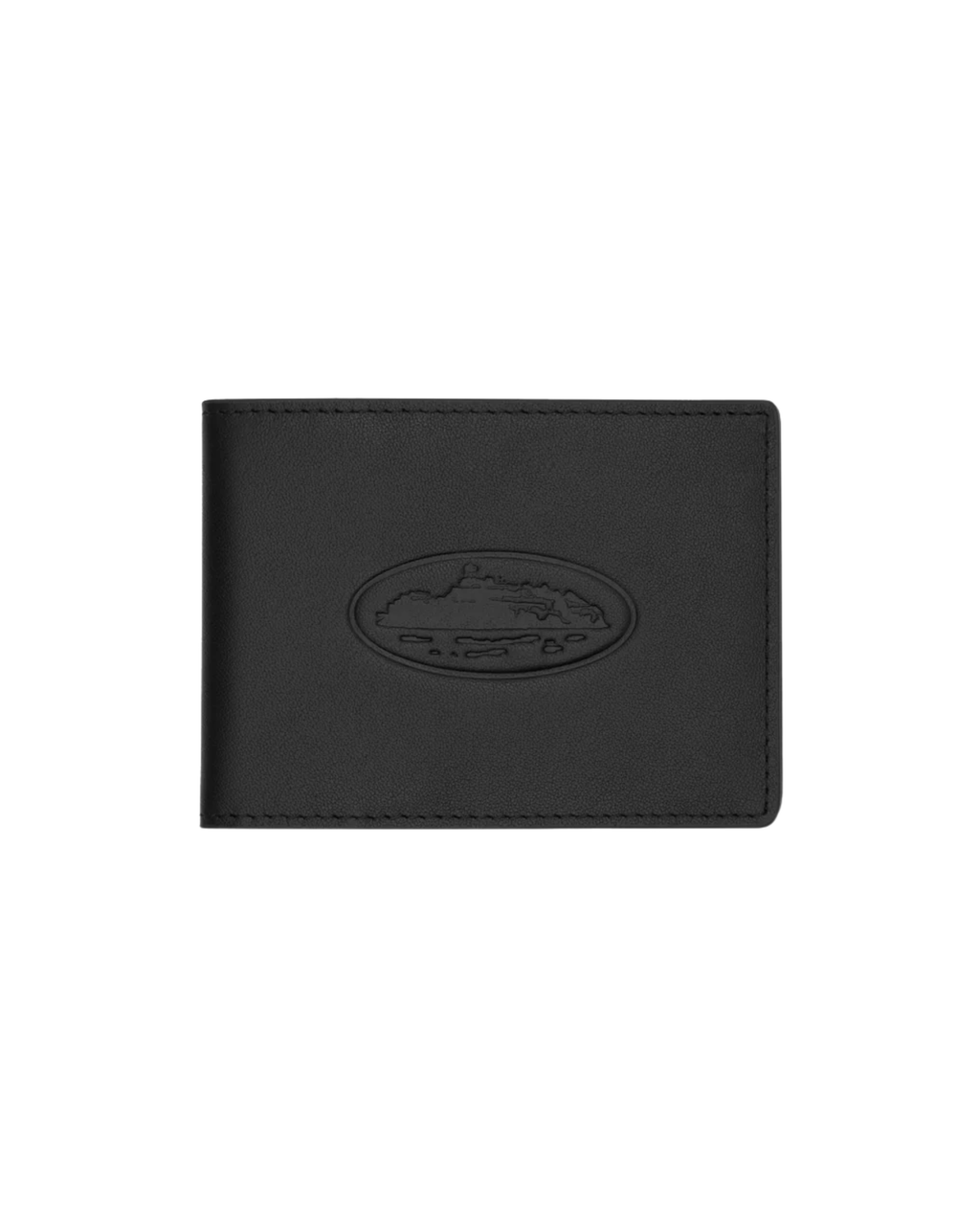 Corteiz Island Leather Card Holder - "Black"