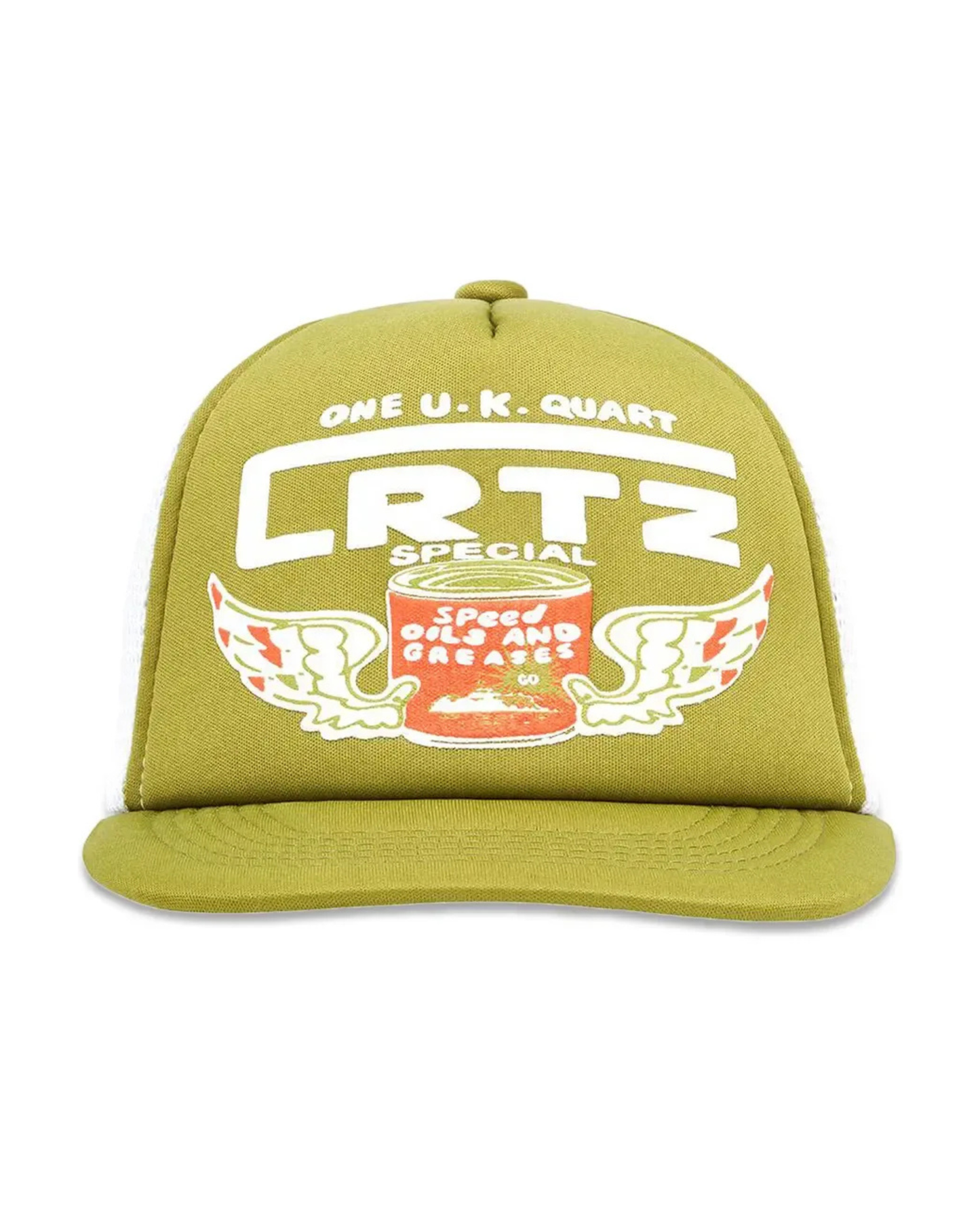 Corteiz Gasolina Trucker Hat - "Olive Green"