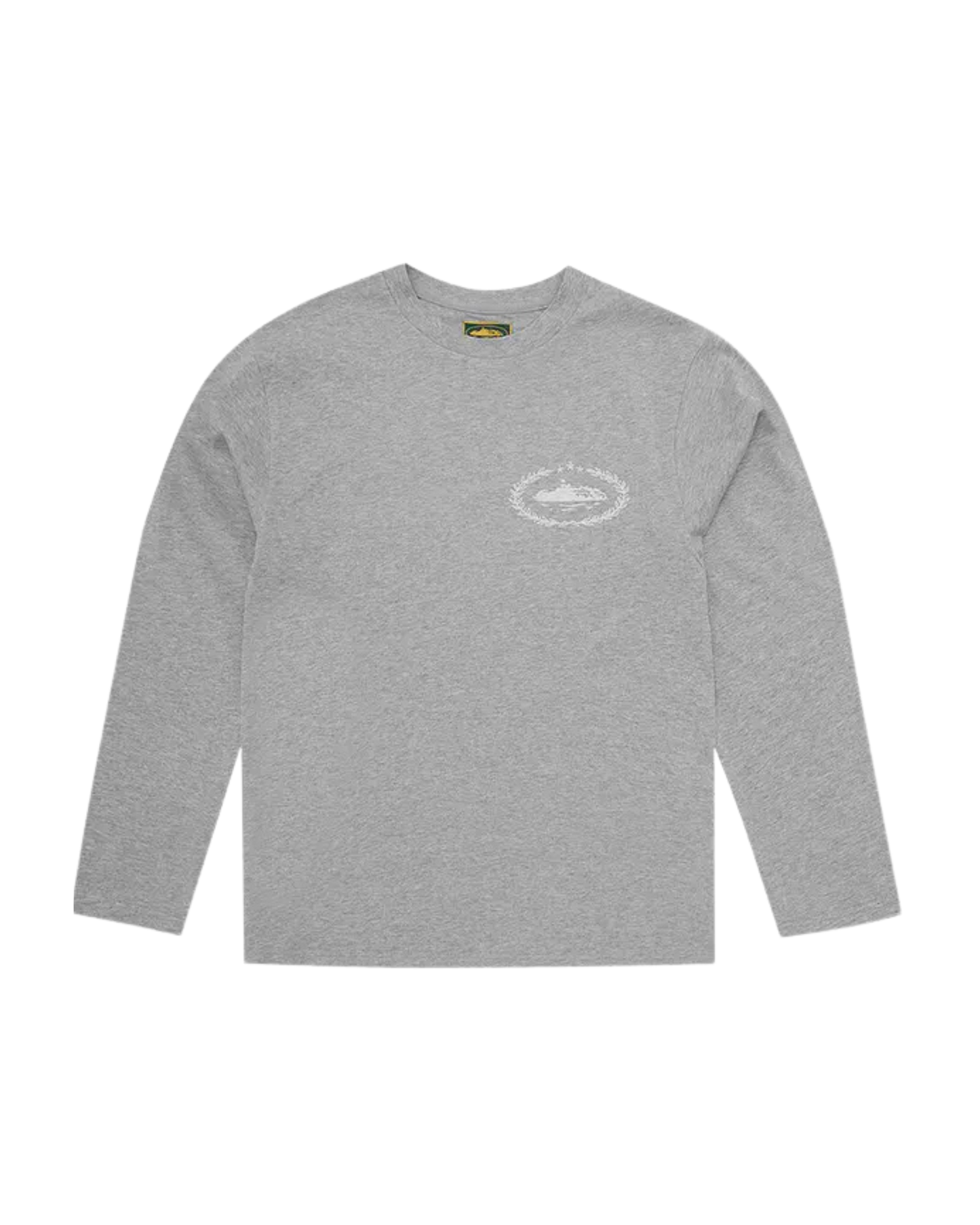 Corteiz Royale Heavyweight Long-Sleeve Tee - "Heather Grey"