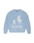 Corteiz Jackin Knit Sweater - "Baby Blue"