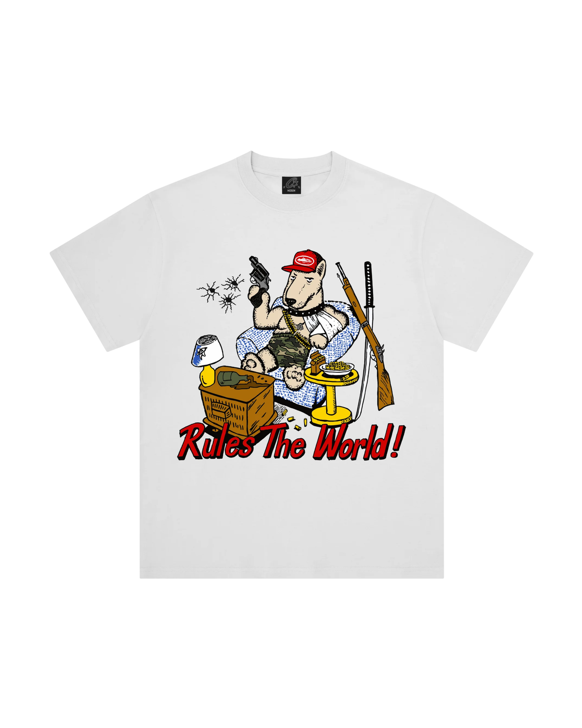 Corteiz Last Stand Tee - "White"
