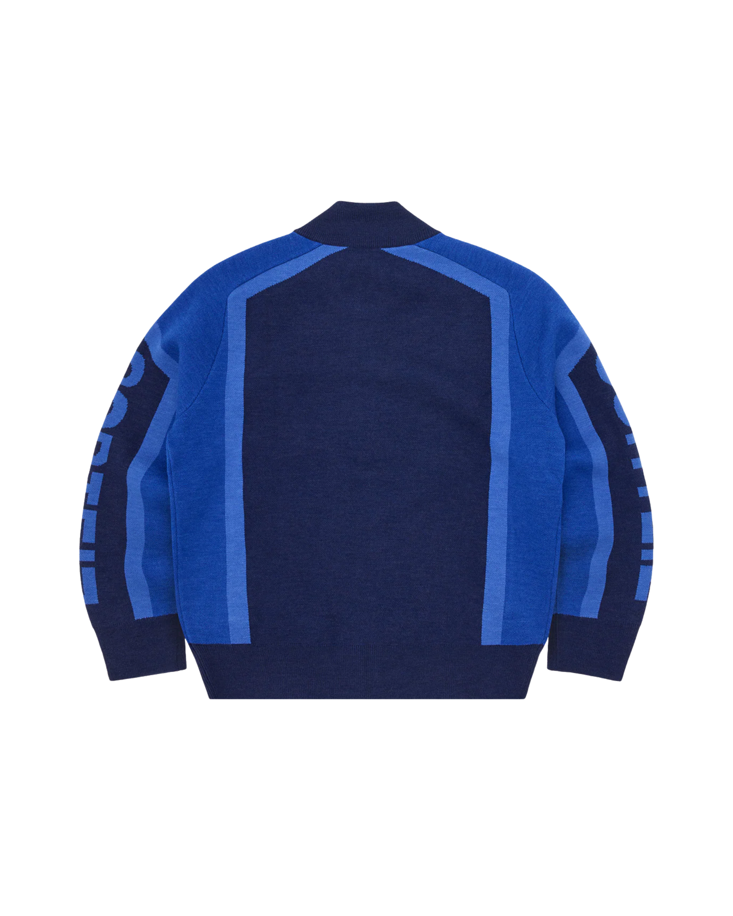 Corteiz Precision Knit Zip Up - "Navy"