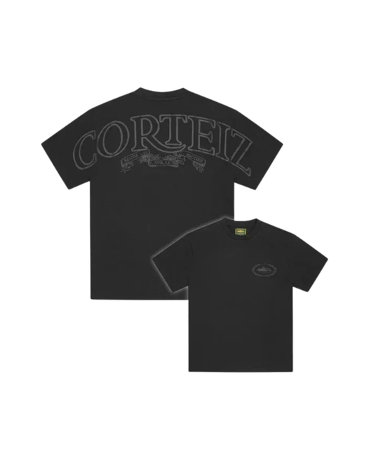 Corteiz Royale Heavyweight T-shirt - "Triple Black"