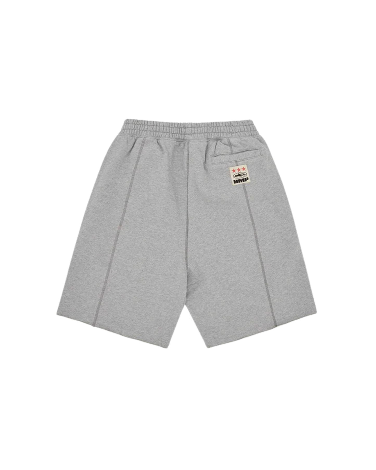 Corteiz RTW HMP Raw Hem Shorts - "Heather Grey"