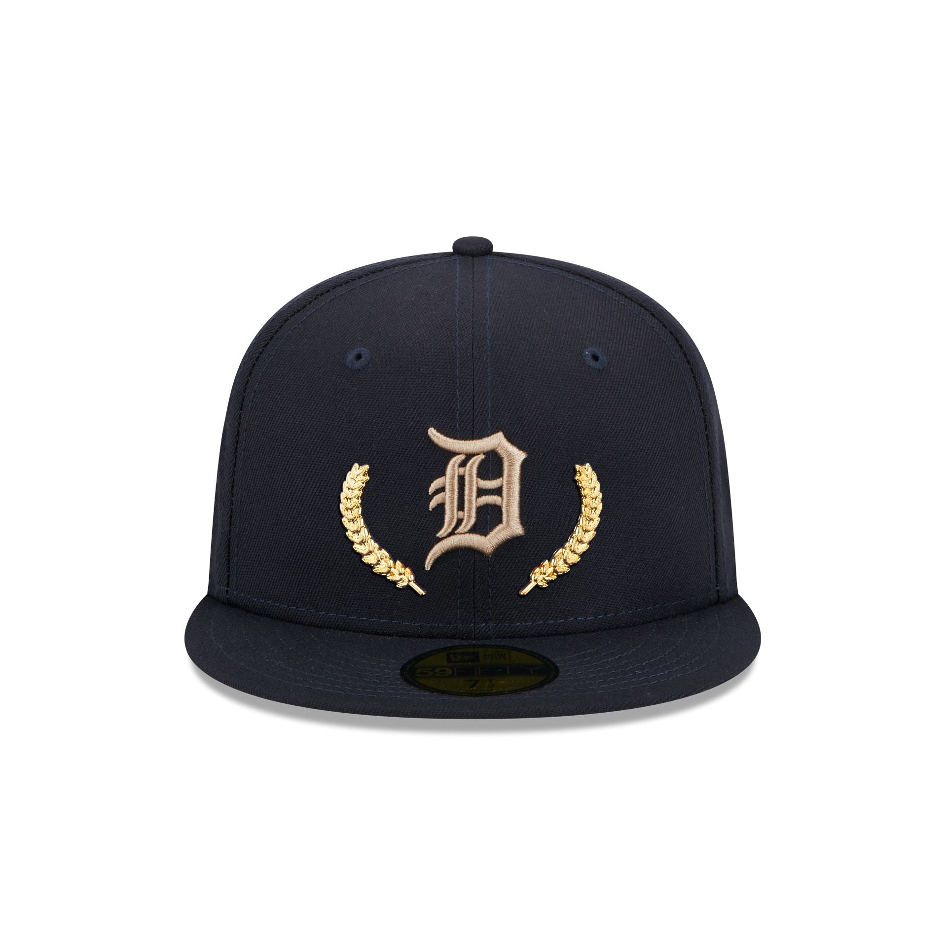 Detroit Tigers Gold Leaf 59FIFTY Fitted Hat image 1