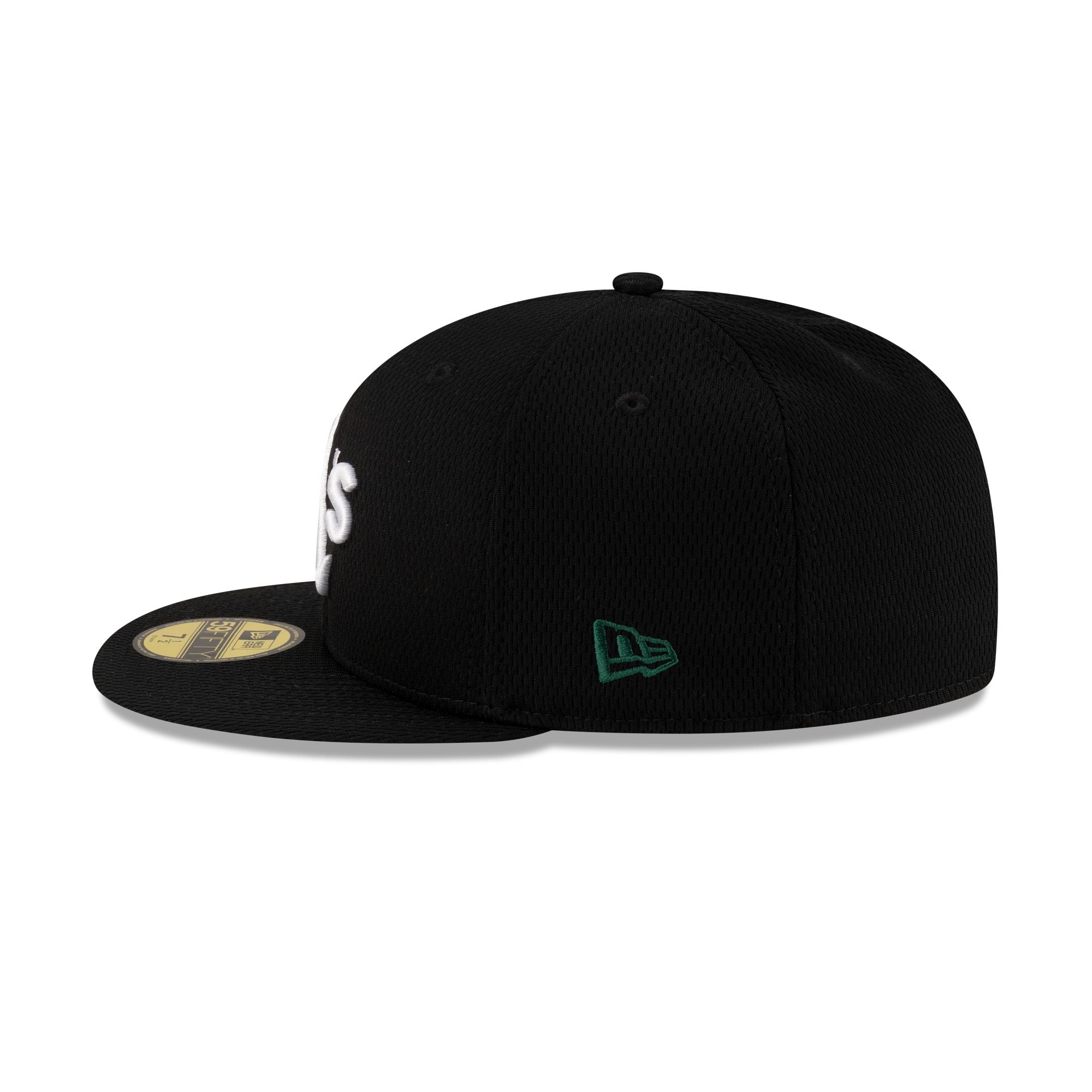 Oakland Athletics 2025 Clubhouse Black 59FIFTY Fitted Hat image 3