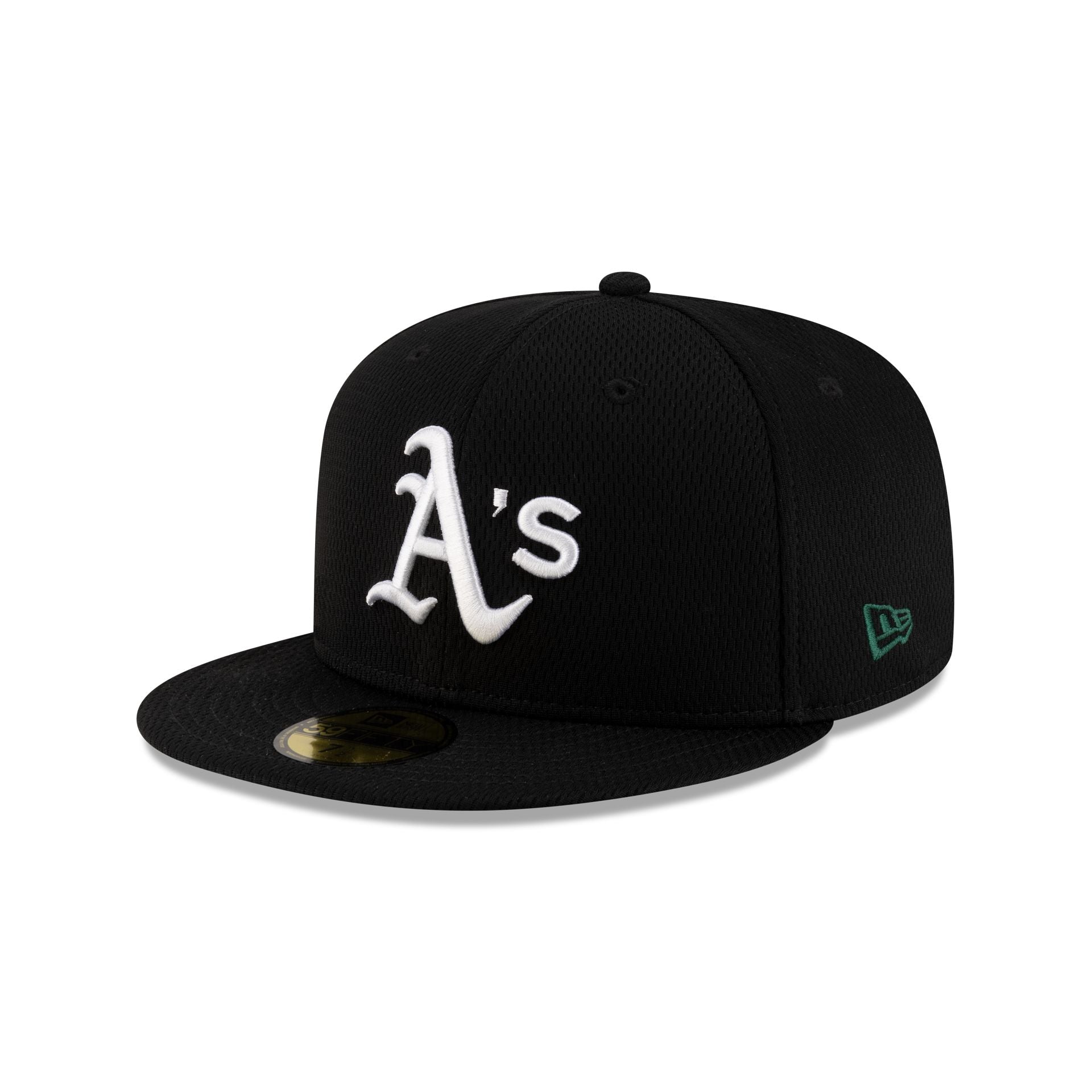 Oakland Athletics 2025 Clubhouse Black 59FIFTY Fitted Hat image 1