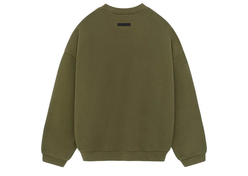 Fear of God Essentials Fleece Crewneck Military image 1