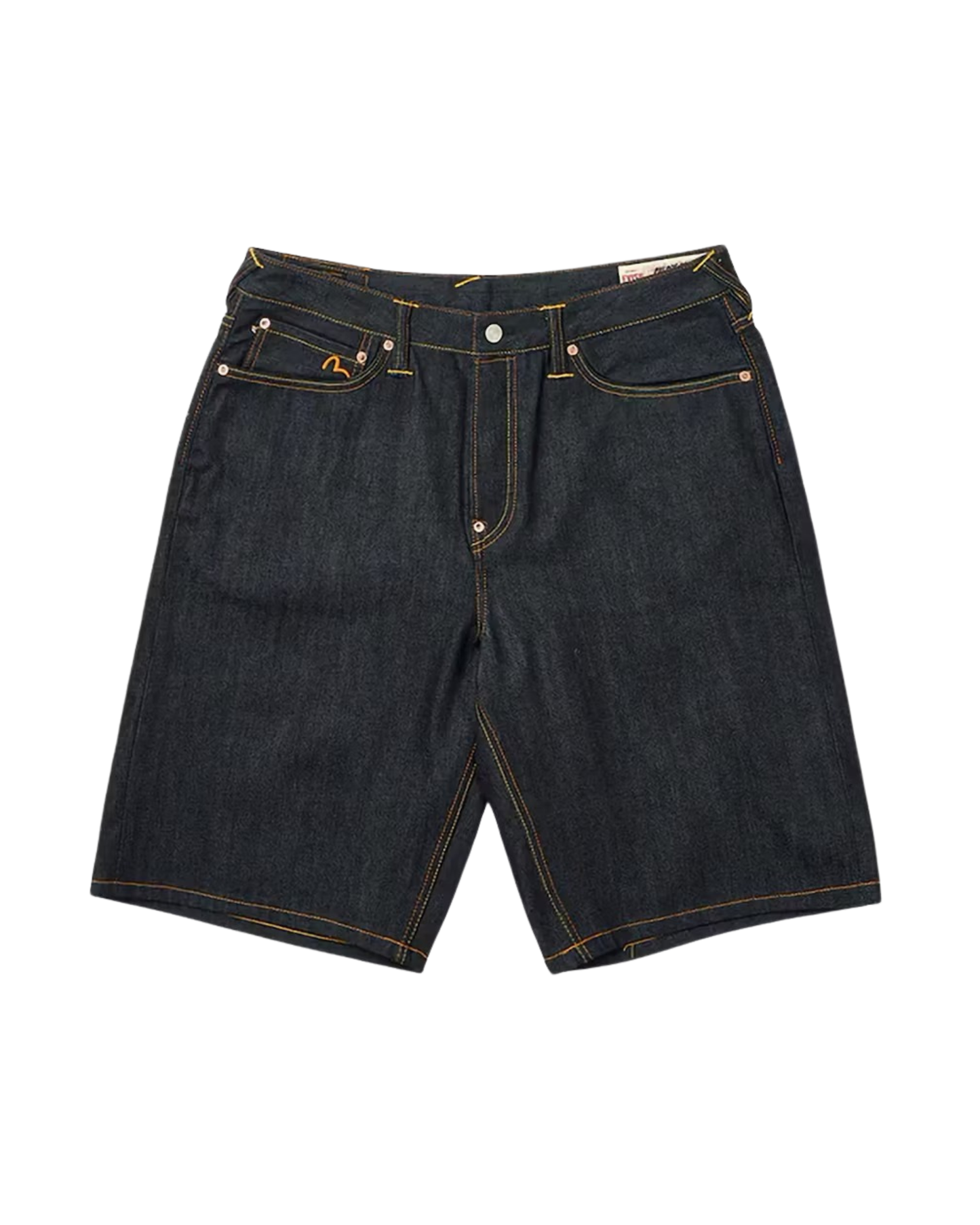 Palace x Evisu Long Denim Short - "Raw"