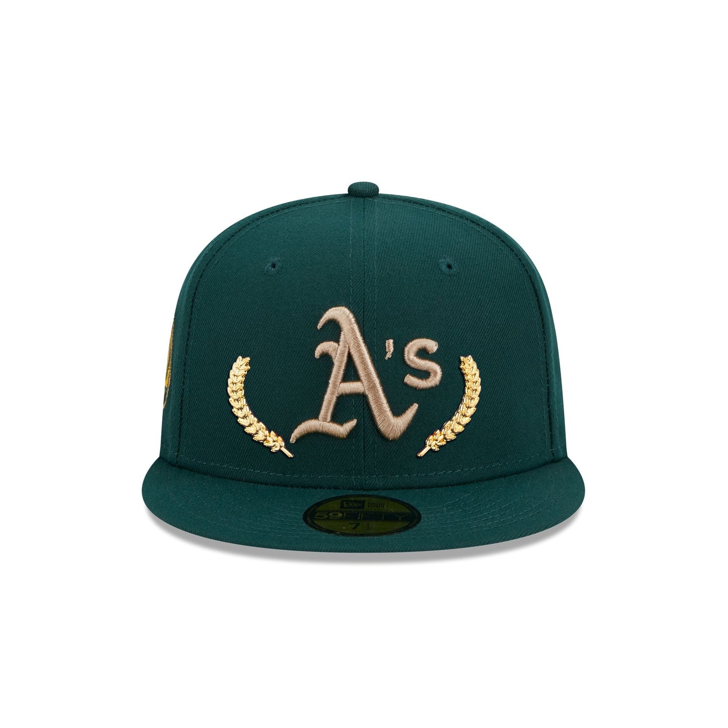 Oakland Athletics Gold Leaf 59FIFTY Fitted Hat image 1