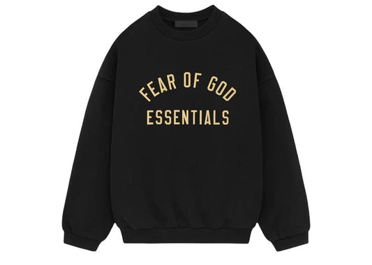 Fear of God Essentials Fleece II Crewneck Black image 0