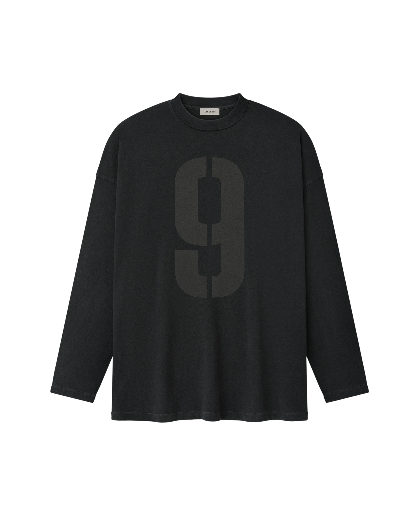 Fear of God 9 Long Sleeve Tee - "Black"
