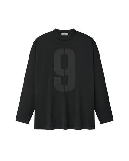 Fear of God 9 Long Sleeve Tee - "Black"