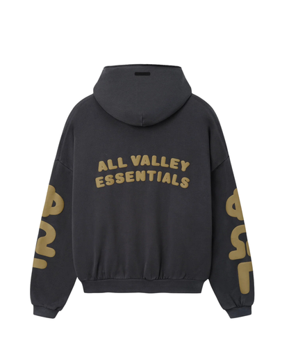 Fear of God 90s Zip-Up Hoodie - "Washed Iron Grey"