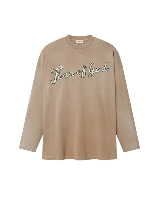 Fear of God FG 9 Long Sleeve Tee - "Dune Pearl"
