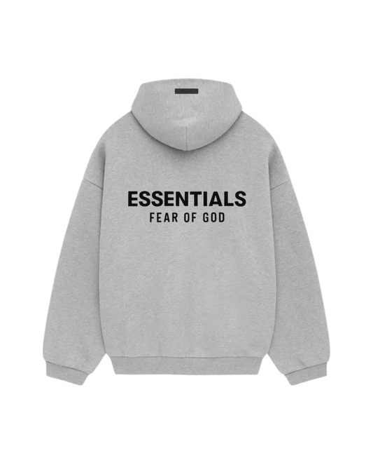 Fear of God Essentials Hoodie II - "Light Heather Grey"