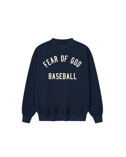 Fear of God Essentials MLB Sport Crewneck - "Midnight Navy"