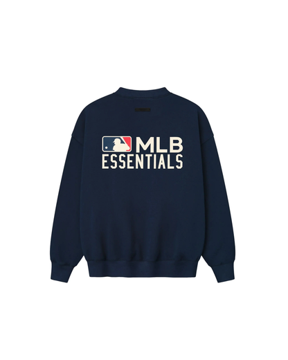 Fear of God Essentials MLB Sport Crewneck - "Midnight Navy"