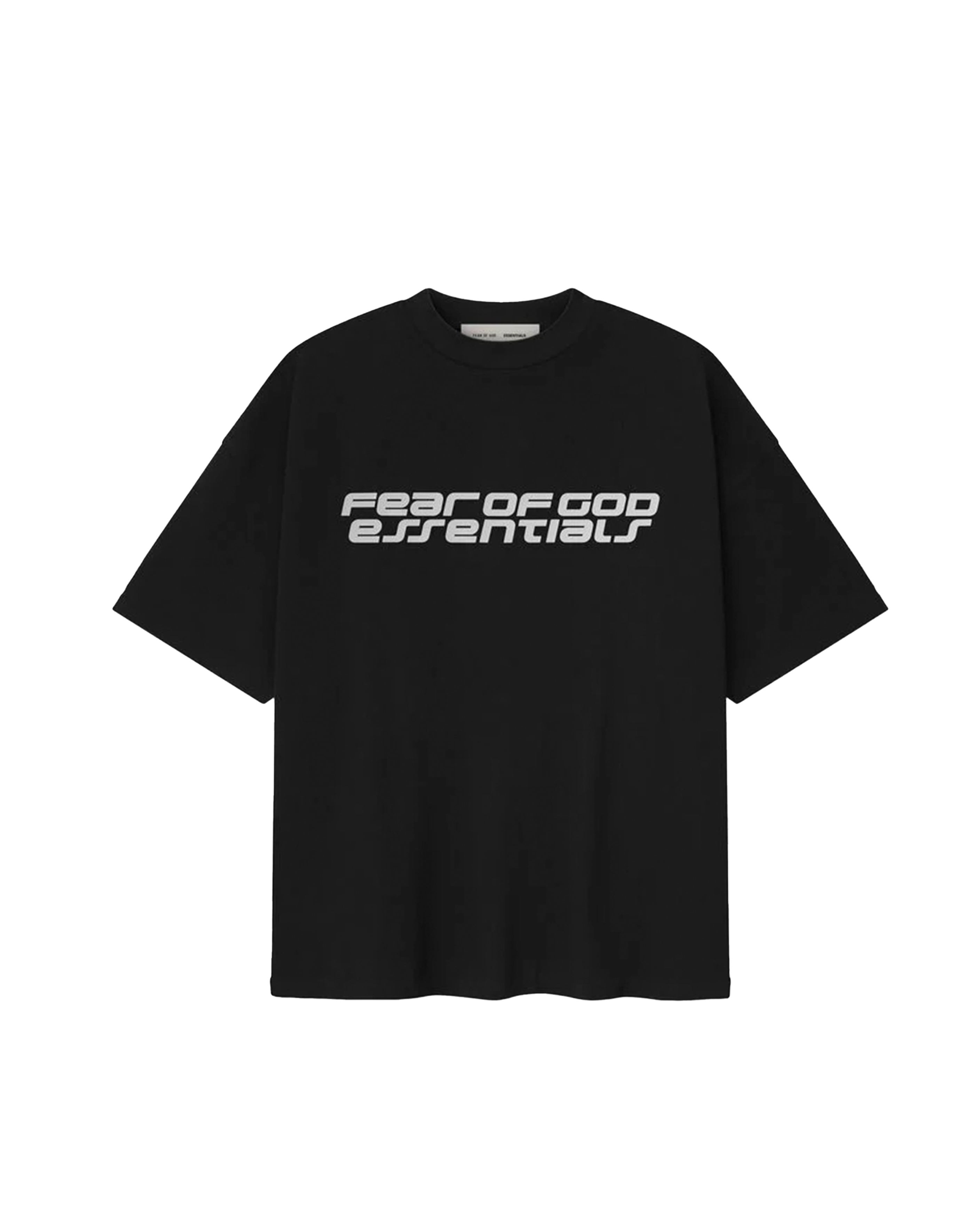 Fear of God Essentials Ponte 90s T-shirt - "Vintage Black"