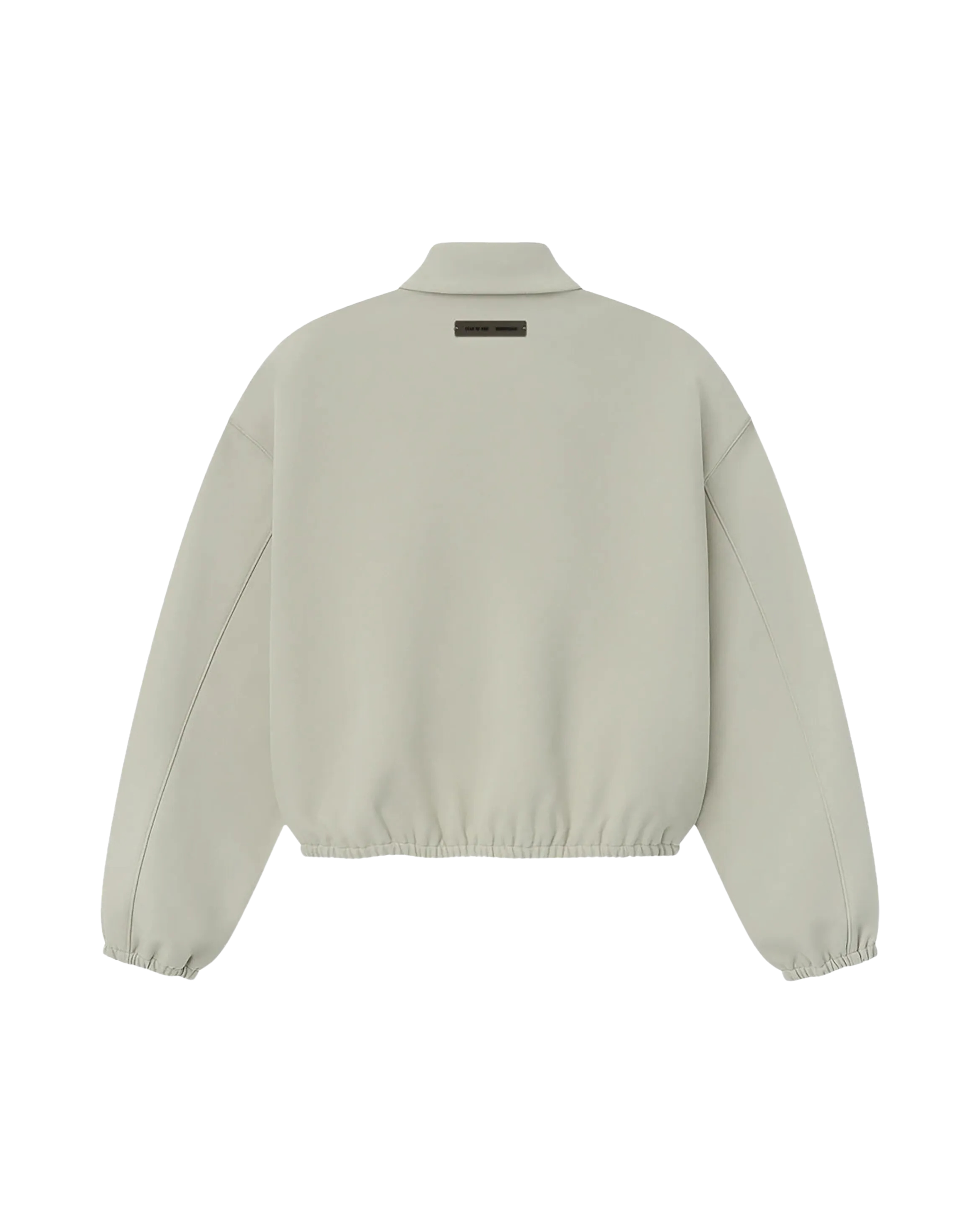 Fear Of God Essentials Zip-Up Canvas Jacket - "Grey"