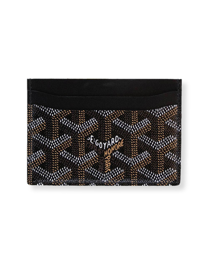 Goyard Saint Sulpice Black Card Holder - "Black"
