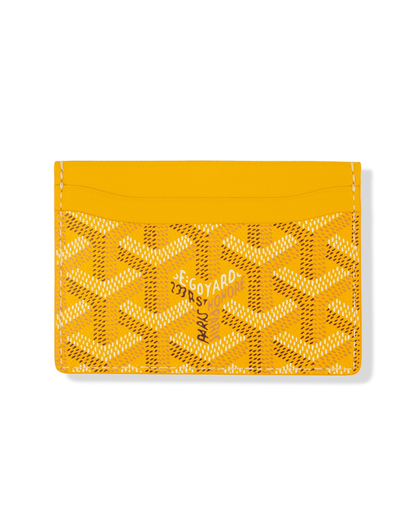 Goyard Saint Sulpice Yellow Card Holder - "Yellow"