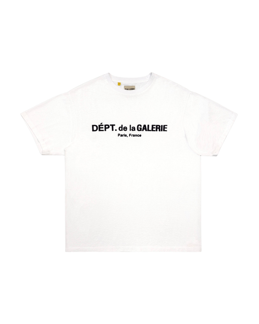 Gallery Dept French Logo Lux Tee Clean - "White"