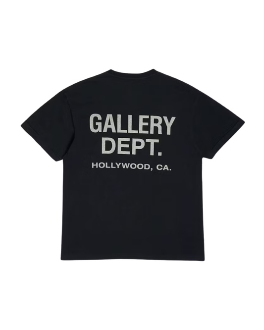 Gallery Dept. Souvenir Tee - "Black/White"