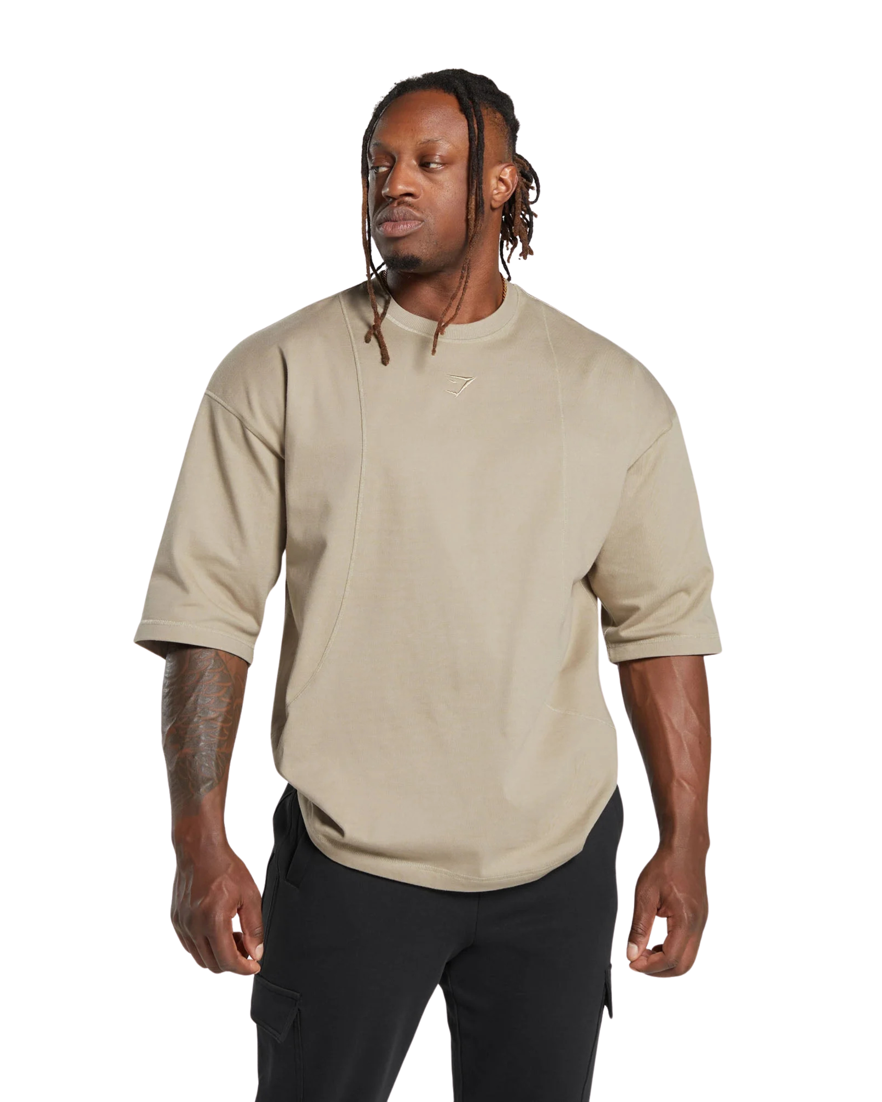 Gymshark Premium Lifting T-Shirt - "Sandbrown"