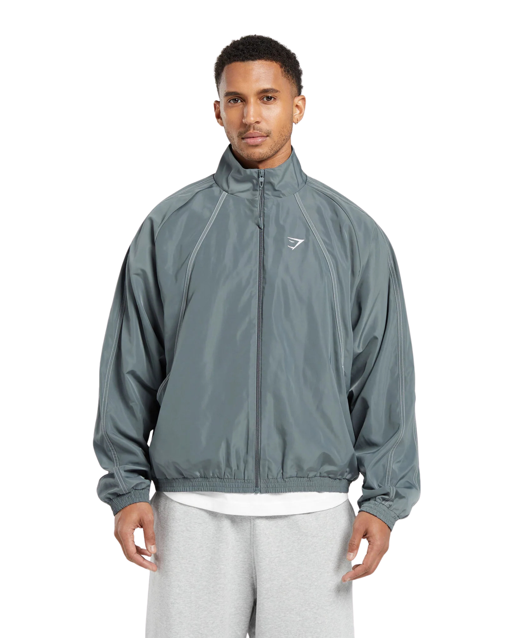 Gymshark Track Top - "Cargo Teal"