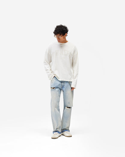 Represent Owners Club Long Sleeve T-Shirt - "Chalk"