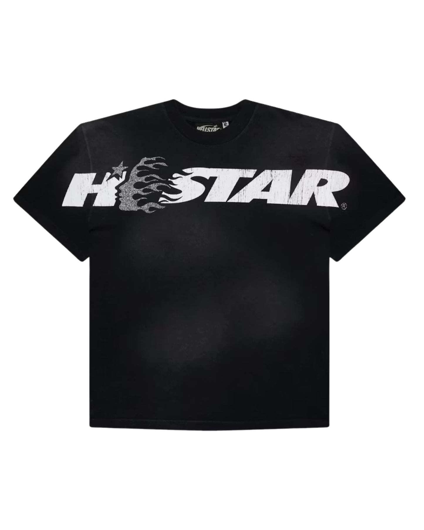 Hellstar Cartoon Logo Glitter T-shirt - "Black"