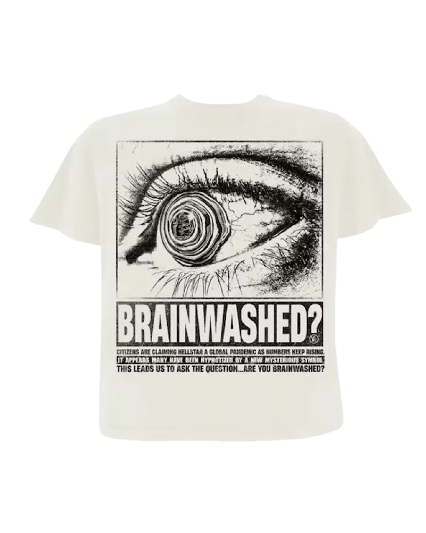 Hellstar Eyeball T-shirt - "White"