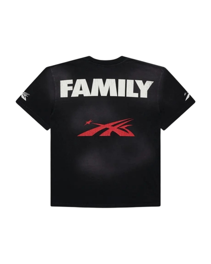 Hellstar Sports Family T Shirt - "Black/Red"