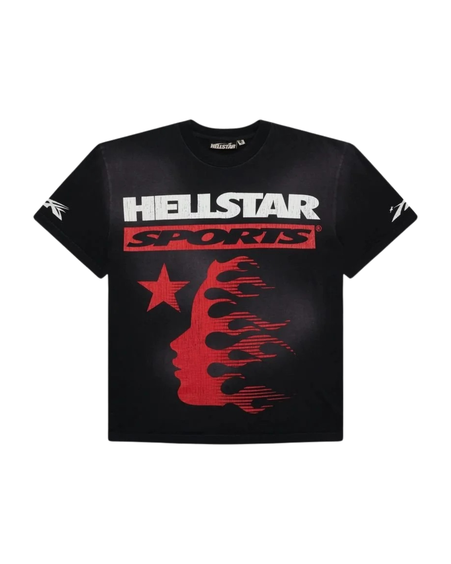 Hellstar Sports Family T Shirt - "Black/Red"