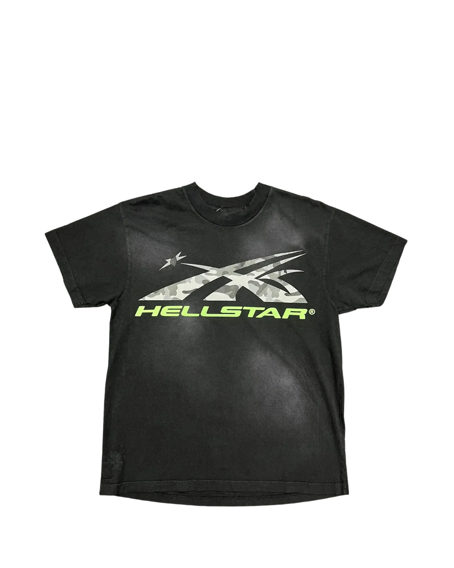 Hellstar Sports Logo Camo T-shirt - "Black"
