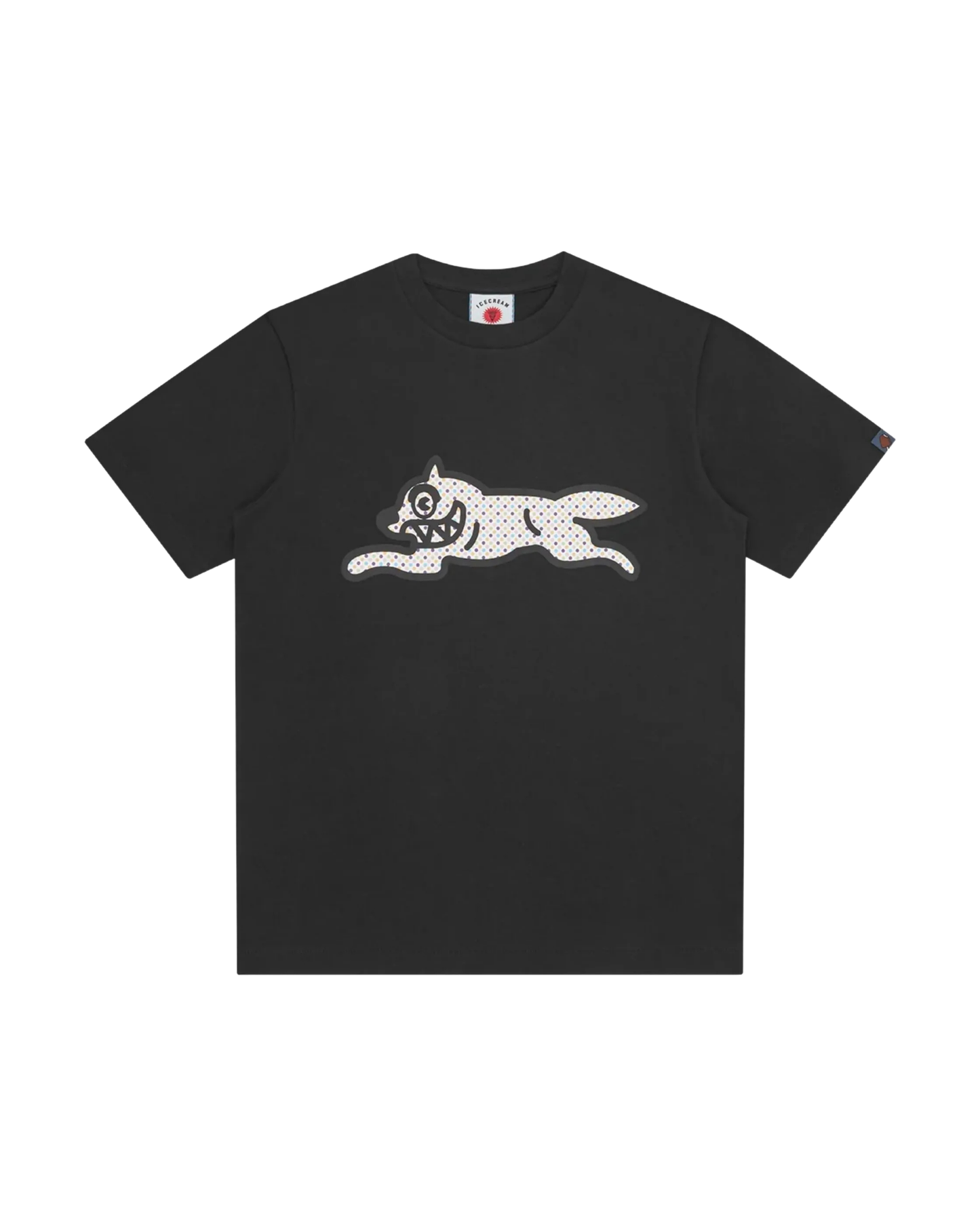 Icecream Graphic-print T-shirt - "Black"