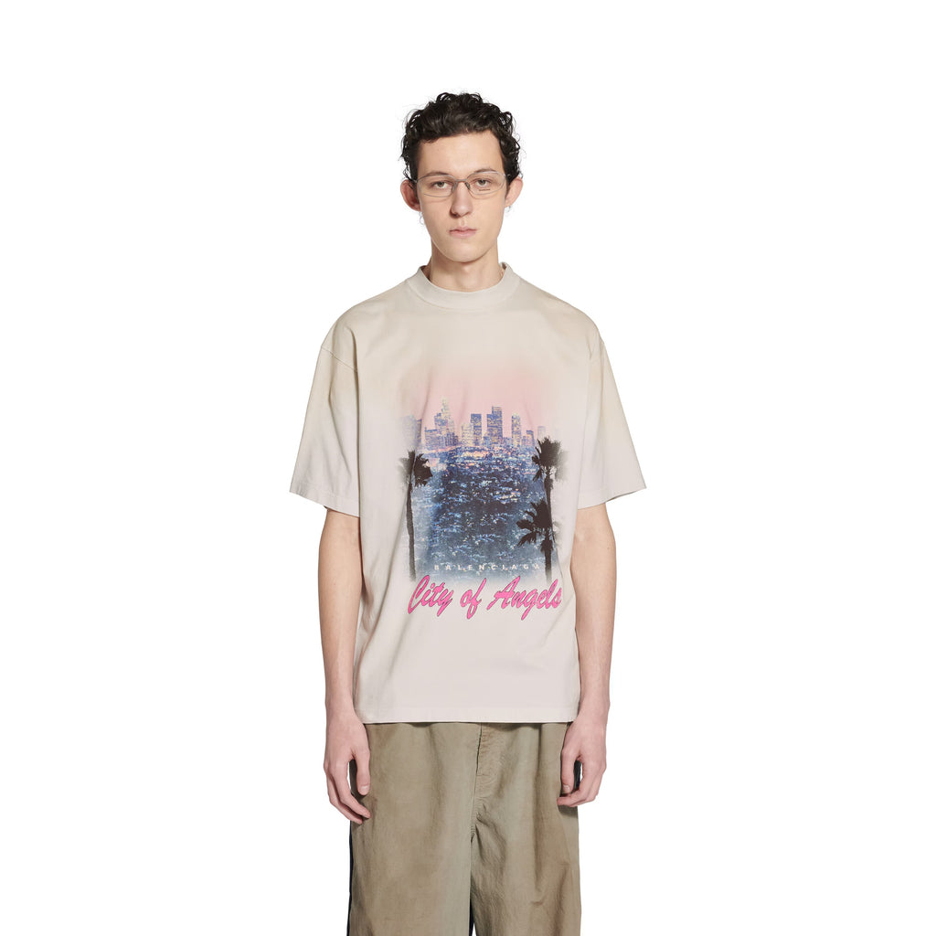 Balenciaga City Of Angels T-shirt - "Dirty White"