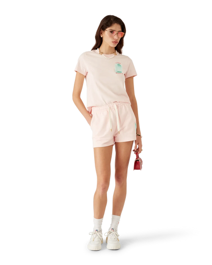Casablanca L'Arche Short-Sleeve T-Shirt - "Pink"