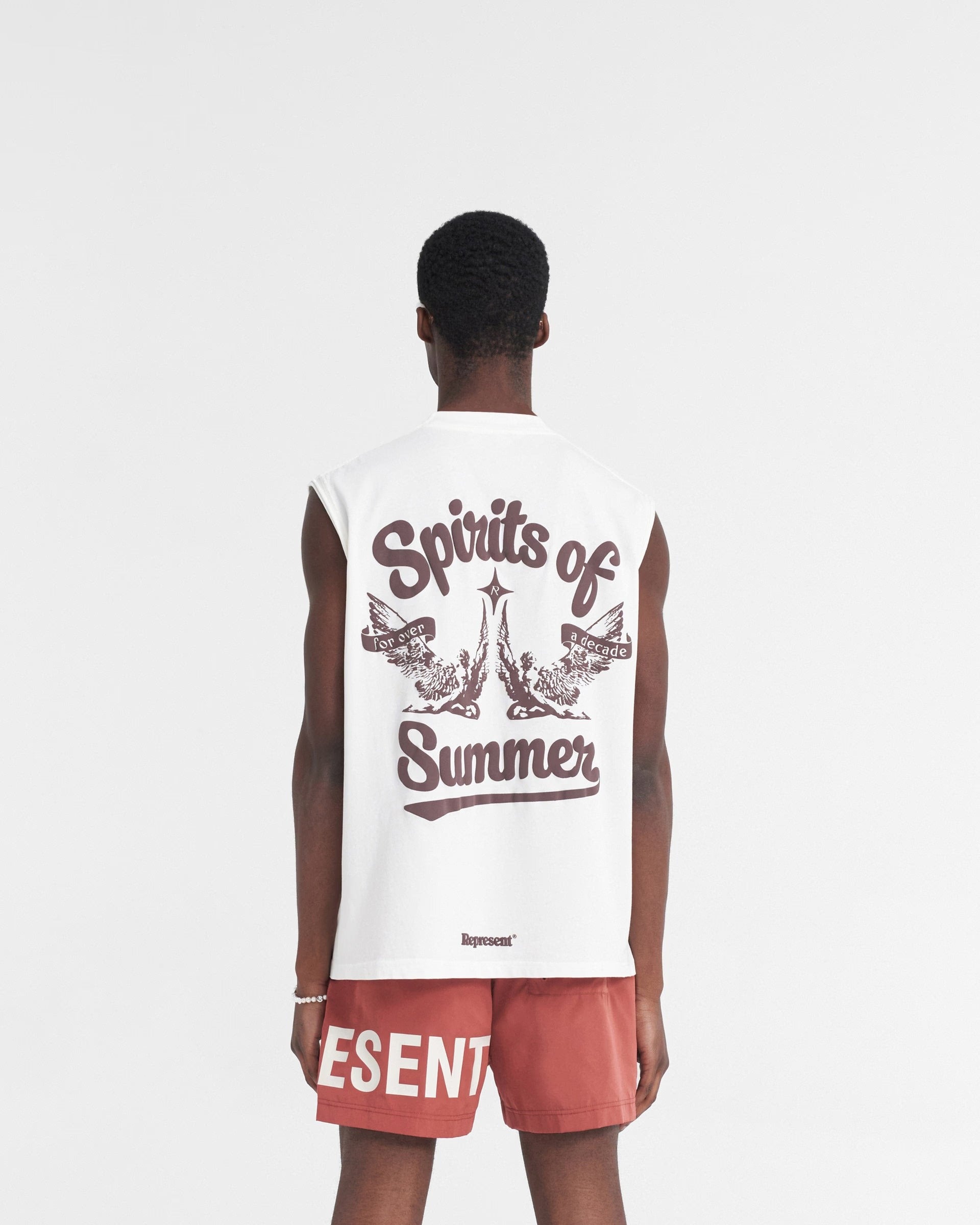 Represent Spirits Of Summer Tank - "Flat White"