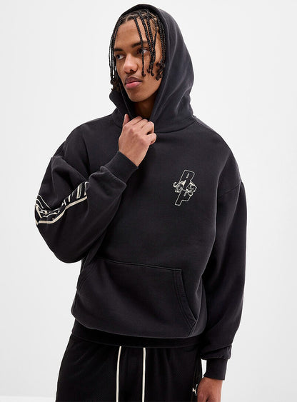 Represent x Puma Oversized Hoodie - "Black"