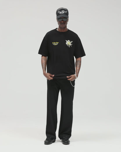 Represent Legacy Cherubs T-Shirt - "Jet Black"