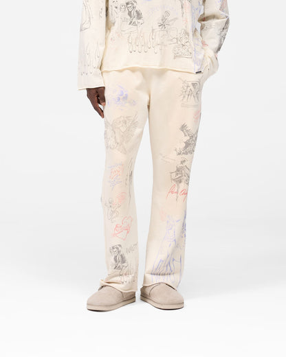 Represent Legacy Sweatpant - "Buttercream"