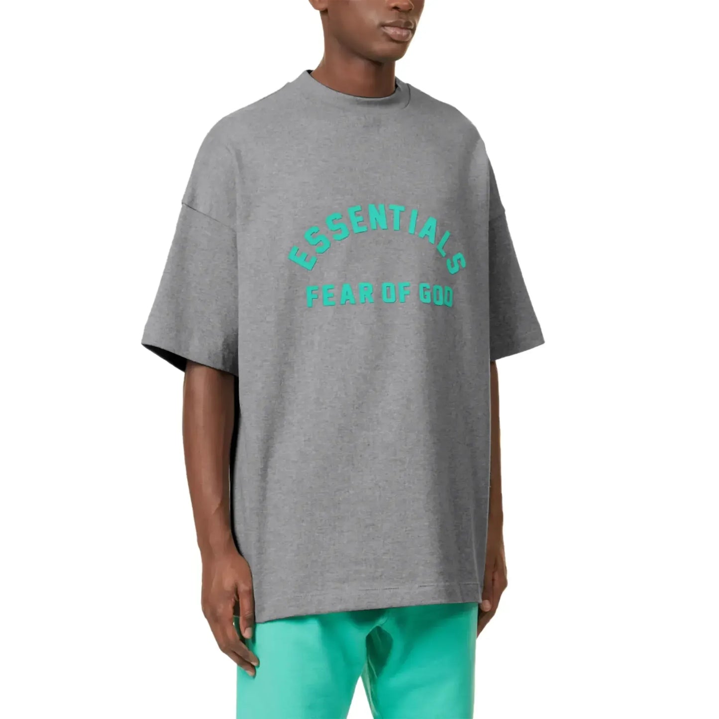 Fear of God Essentials T-shirt - "Dark Heather Oatmeal"