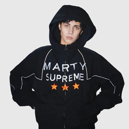 Nahmias x Marty Supreme A24 Warm Up Jacket - "Black"