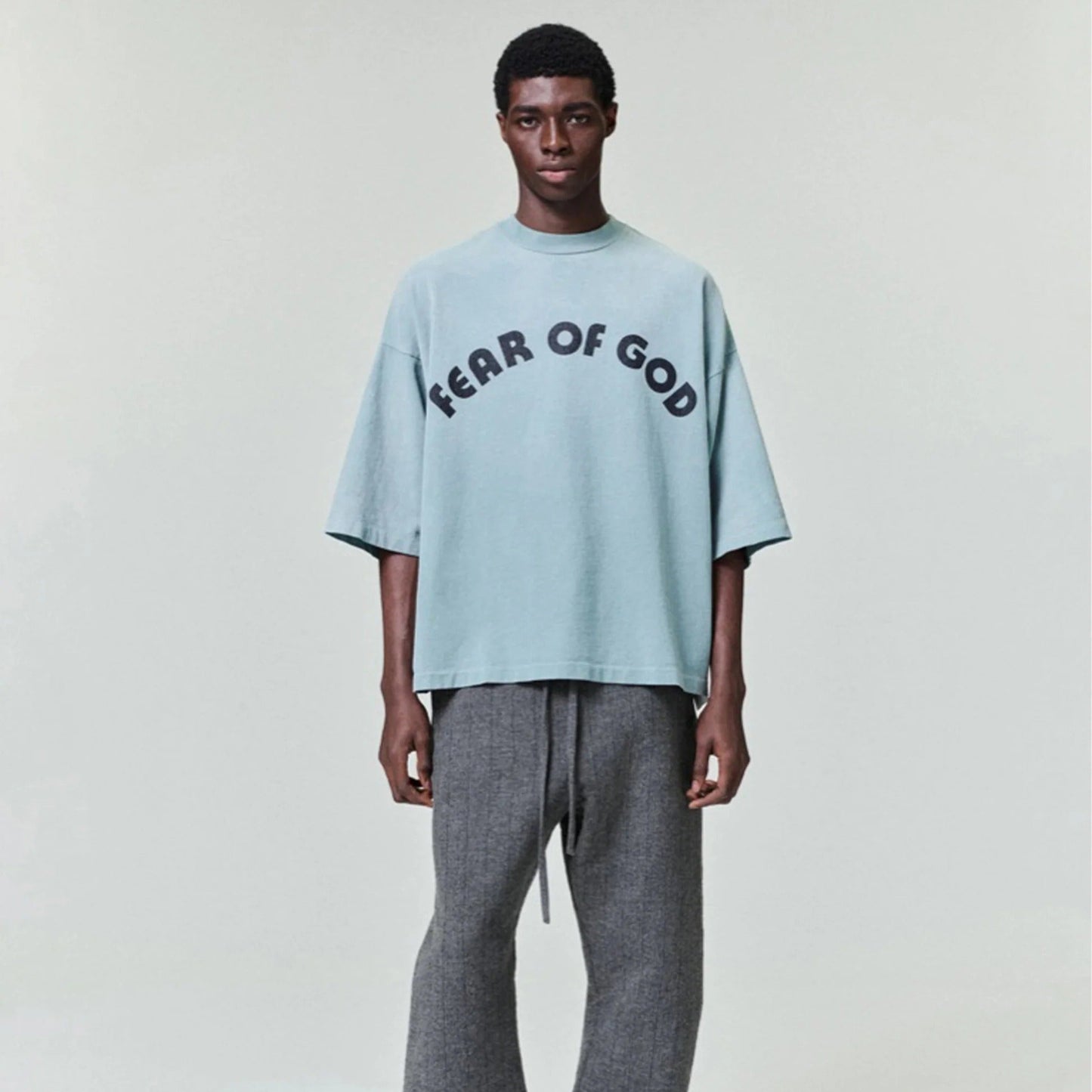 Fear of God  'FEAR OF GOD 26' Tee - "Sky Blue"