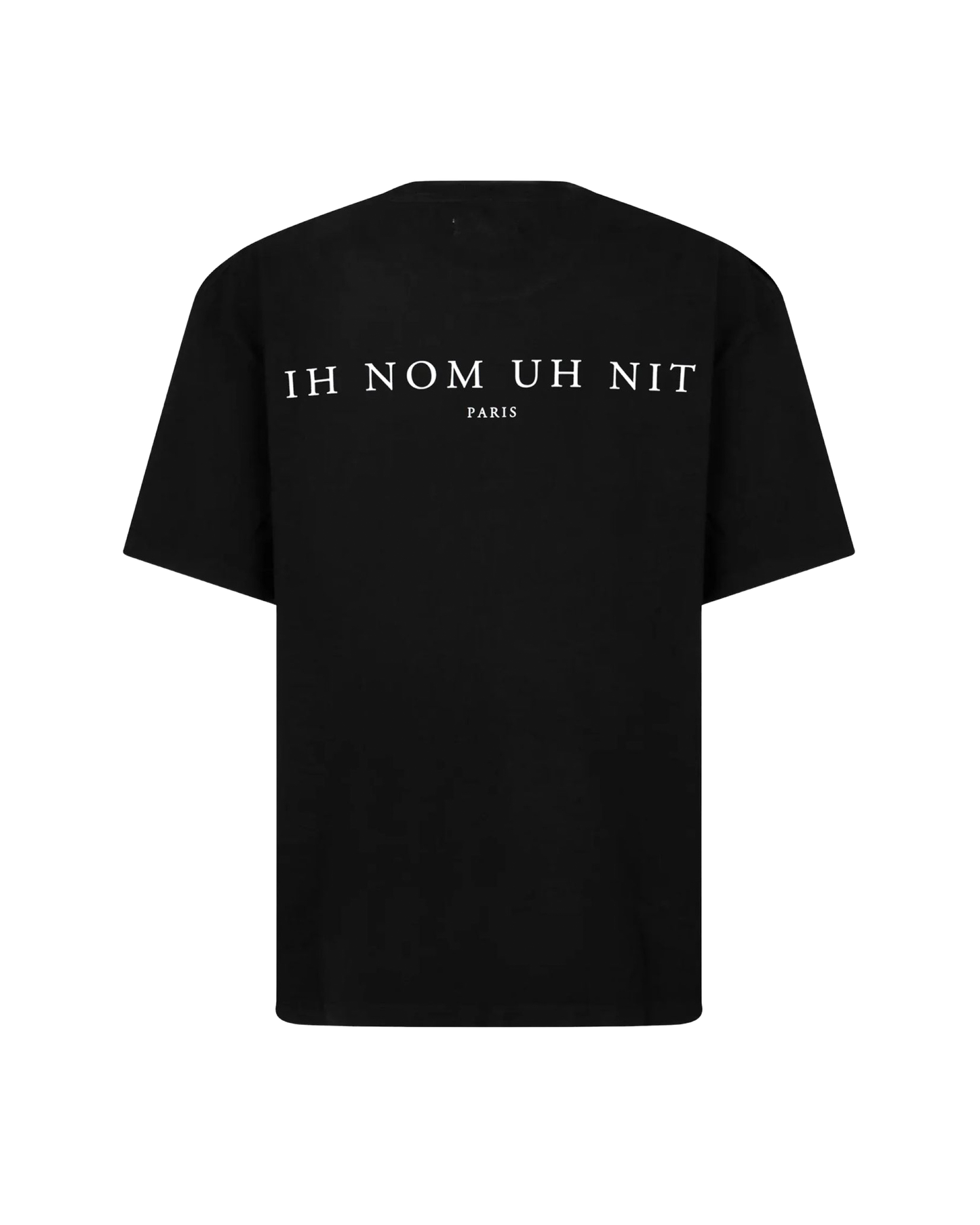 Ih Nom Uh Nit Black Santa T-shirt - "Black"